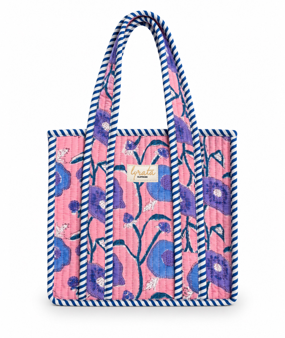 Mini Tote Bag 21 × 23 cm · Blush Violet