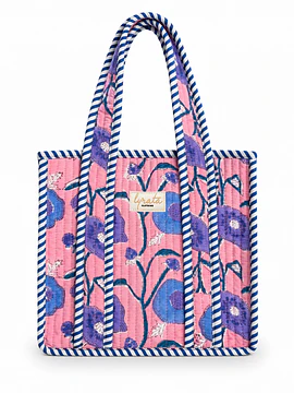 Mini Tote Bag 21 × 23 cm · Blush Violet