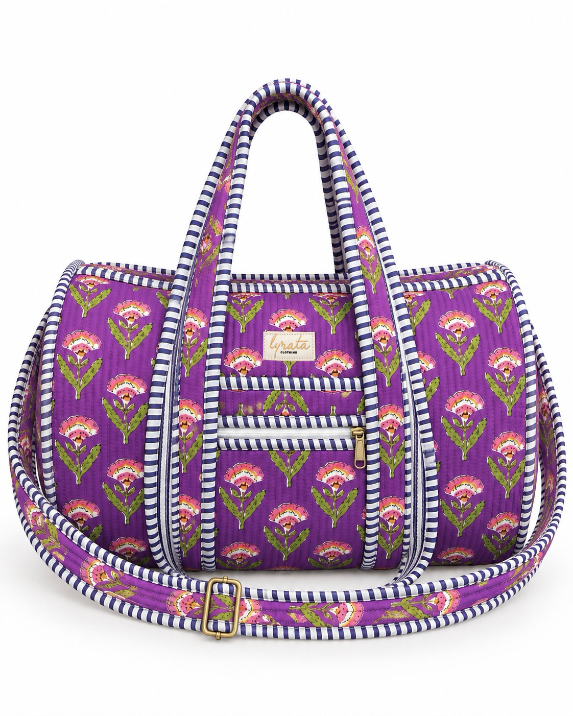 Duffle Bag con Strap · Violet Pop 