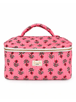 Vanity Bag · Florecitas Carmín