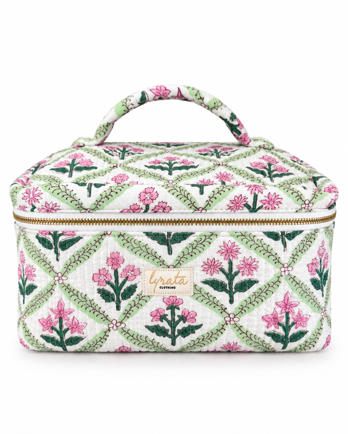Vanity Bag · Mint Mosaic