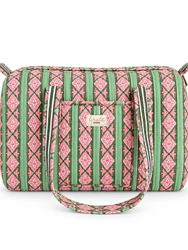 Duffle Bag Viajera · Mint Rosé