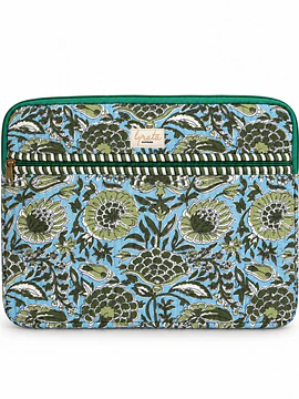 Laptop Sleeve 38 x 27 cm · Blue Garden