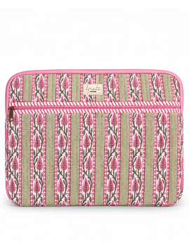 Laptop Sleeve 38 x 27 cm · Petal stripe