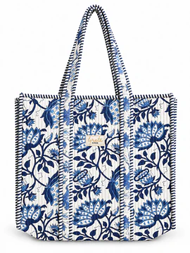 Tote Bag 40 × 40 cm · Loto Índigo