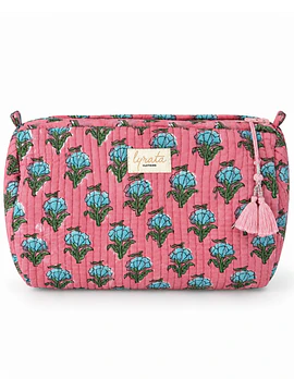 Set x 3 — Travel Pouches · Hortensias Turquesa