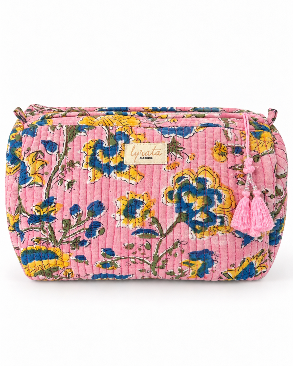 Set x 3 — Travel Pouches · Enredadera Sobre Rosa