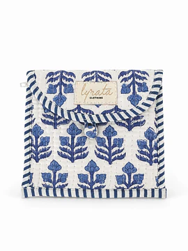 Mini Coin Purse · Porcelana Azul