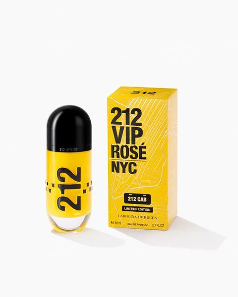 CAROLINA HERRERA 212 VIP ROSE CAB MUJER 80 ML EDP
