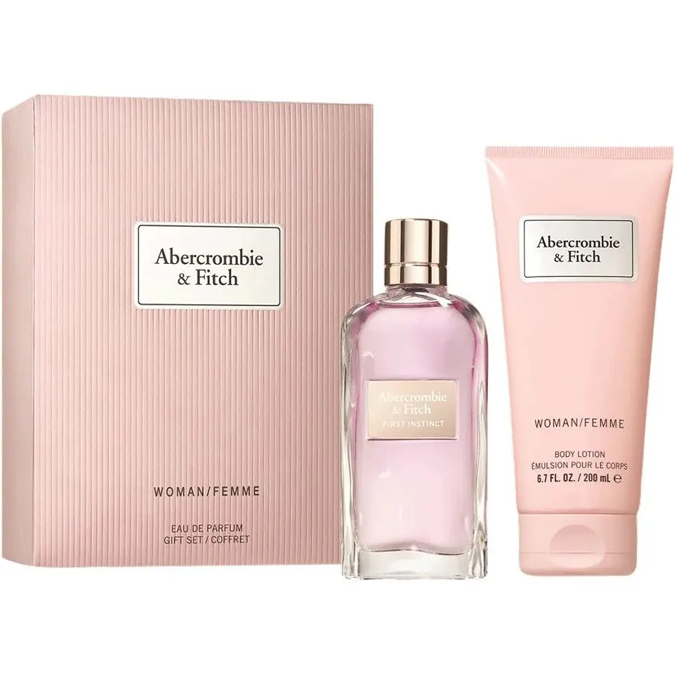 ESTUCHE ABERCROMBIE FIRST INSTINCT MUJER EDP (2 PIEZAS) 1