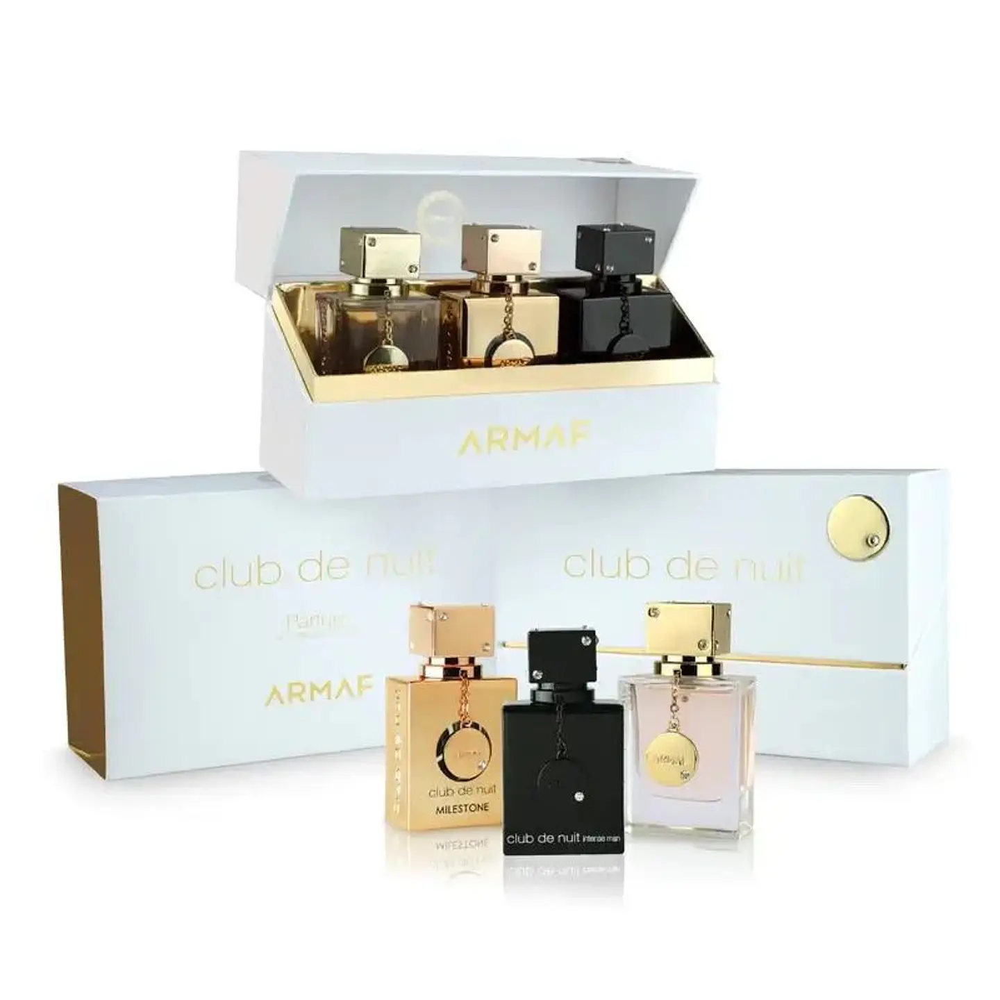 ESTUCHE ARMAF CLUB DE NUIT COLLECTORS PRIDE WHITE (3 PIEZAS) 1