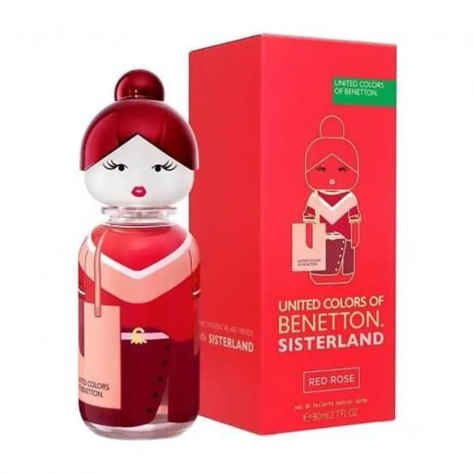 BENETTON SISTERLAND RED ROSE 80 ML EDT 1