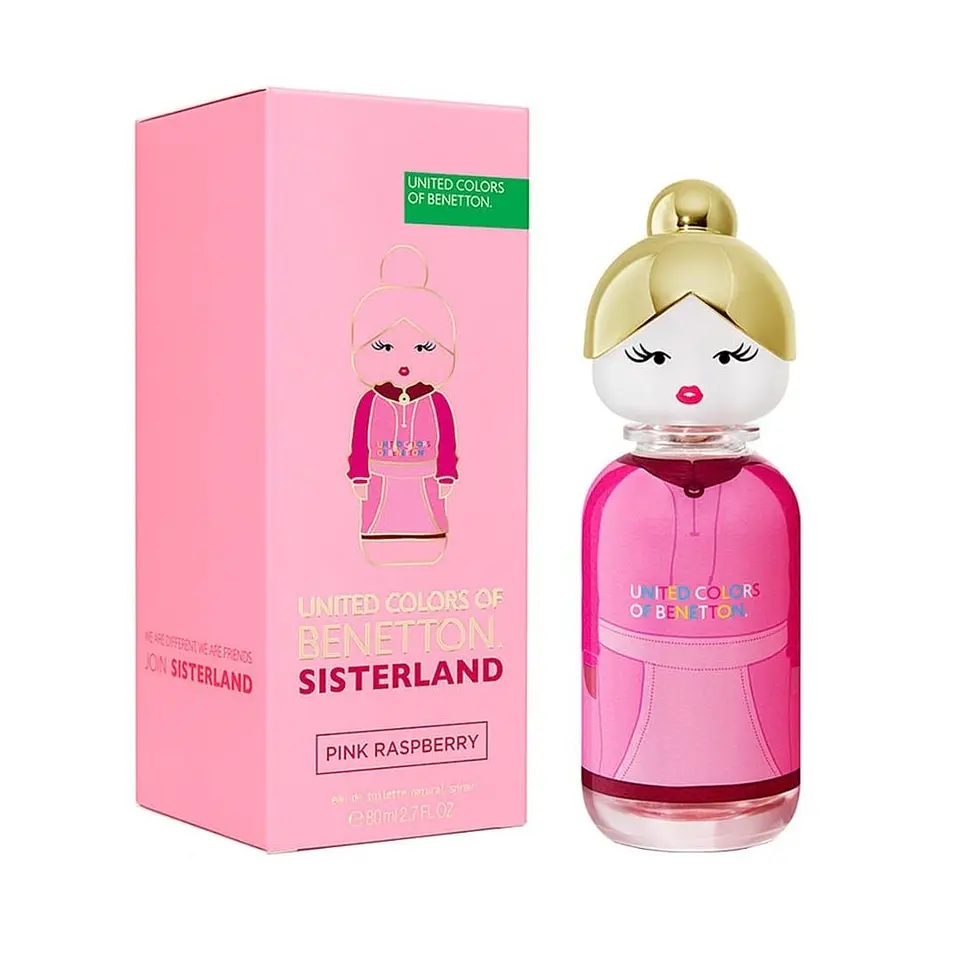 BENETTON SISTERLAND PINK RASPBERRY 80 ML EDT 1