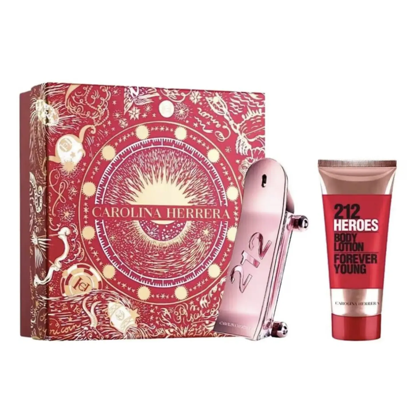 ESTUCHE CAROLINA HERRERA 212 HEROES FOREVER YOUNG MUJER (2 PIEZAS) 1