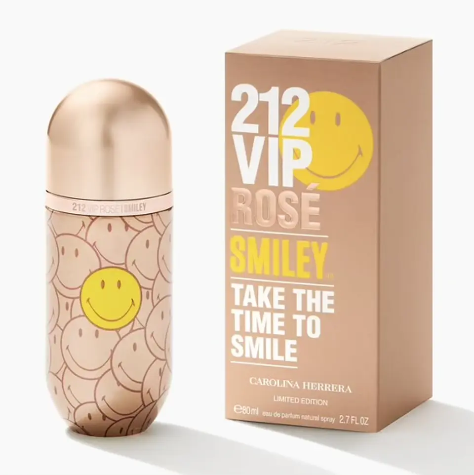 212 VIP ROSE SMILEY 80ML EDP  1