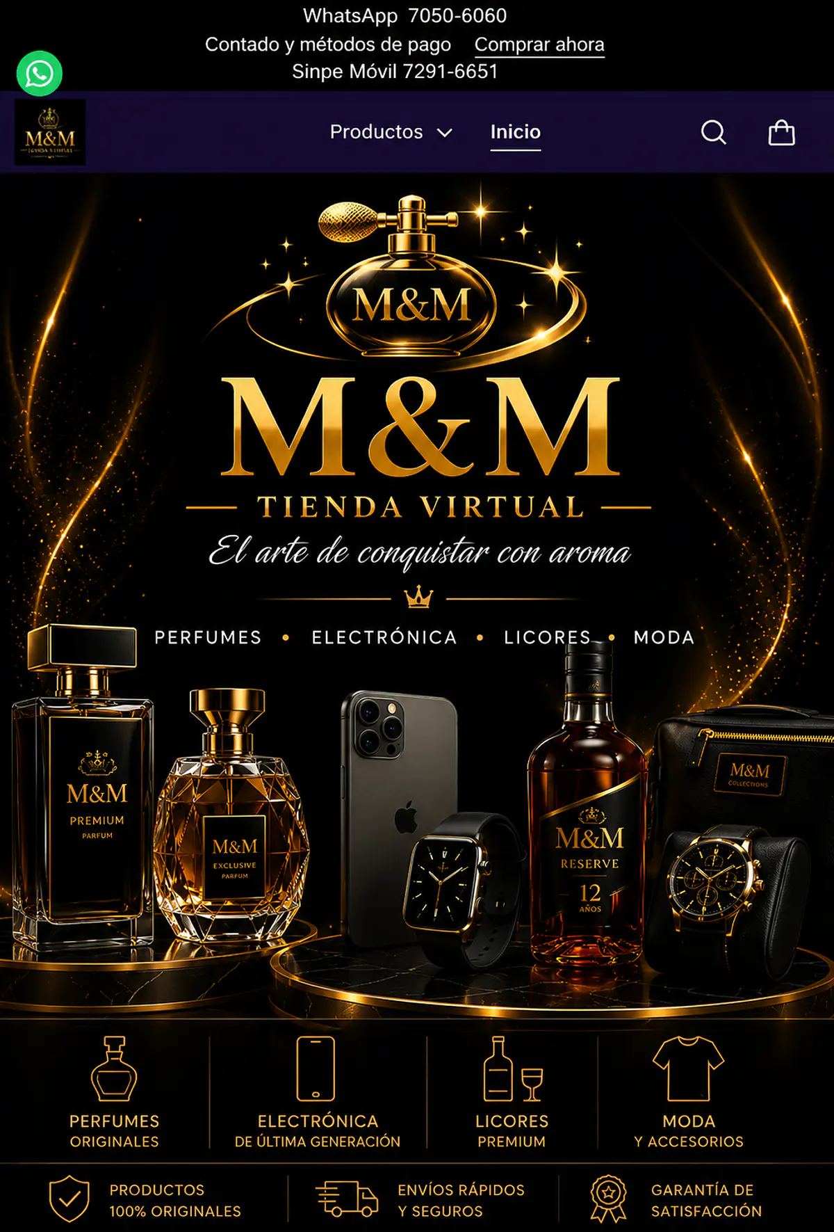 M&M Tienda Virtual