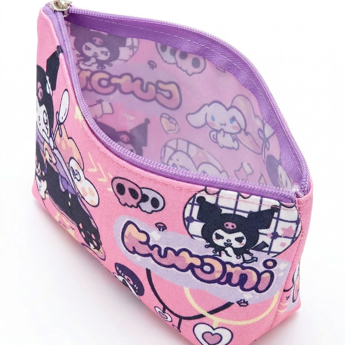 Estuche Escolar Kawaii Sanrio - Diseños Cinnamoroll y Kuromi - Edición Especial 7