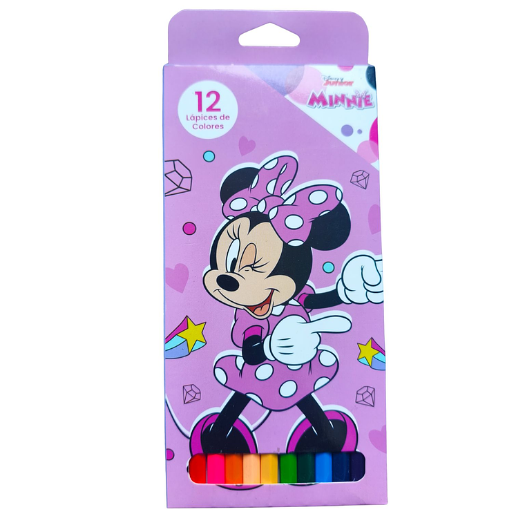 Set de 12 Lápices de Colores Disney - Edición Personajes Favoritos 2