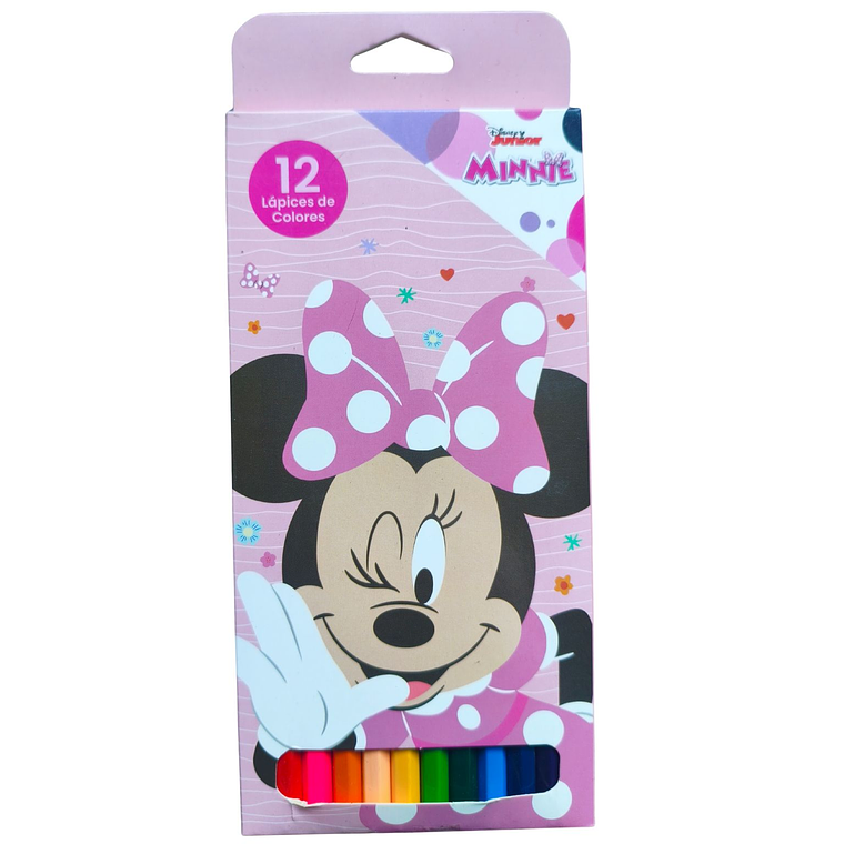 Set de 12 Lápices de Colores Disney - Edición Personajes Favoritos 3