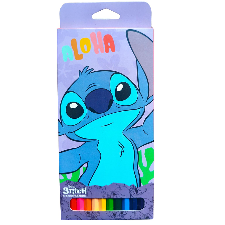 Set de 12 Lápices de Colores Disney - Edición Personajes Favoritos 5