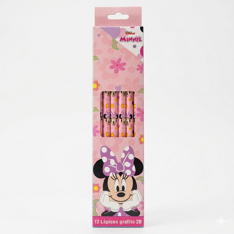 Set de 12 Lápices Grafito Disney 2B - Edición Especial de Personajes 5