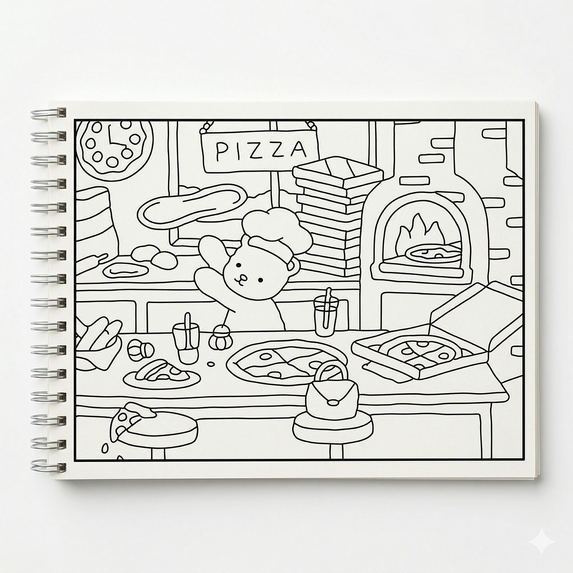 Bobbie Goods: Libro para Colorear Grande 26x20 cm – 30 Dibujos Originales 6