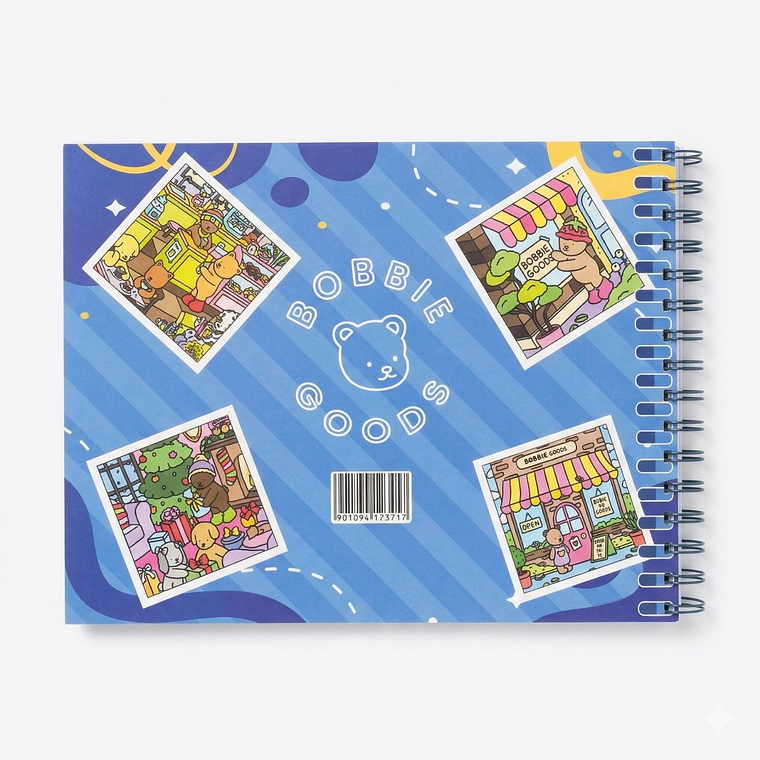 Bobbie Goods: Libro para Colorear Grande 26x20 cm – 30 Dibujos Originales 4
