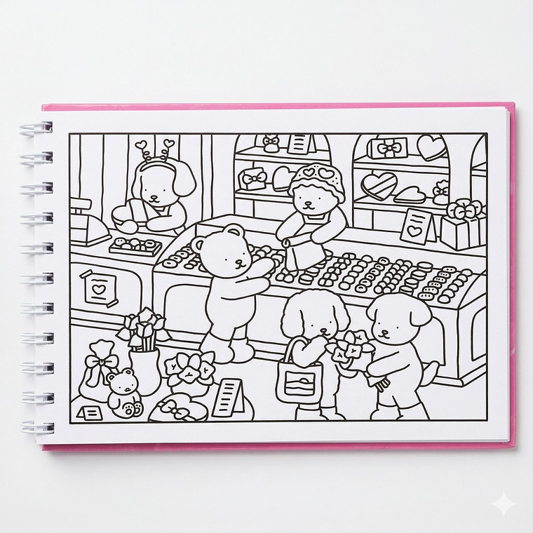 Croquera Premium Bobbie Goods - 45 Ilustraciones + Lámina Protectora Anti-Traspaso 7