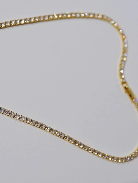 Gargantilha com Look Diamante