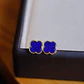 Brincos Minimalistas Lapis Lazuli - thumbnail 2