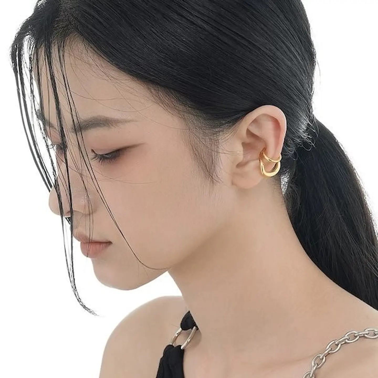 Ear Cuff com Dupla Linha 2
