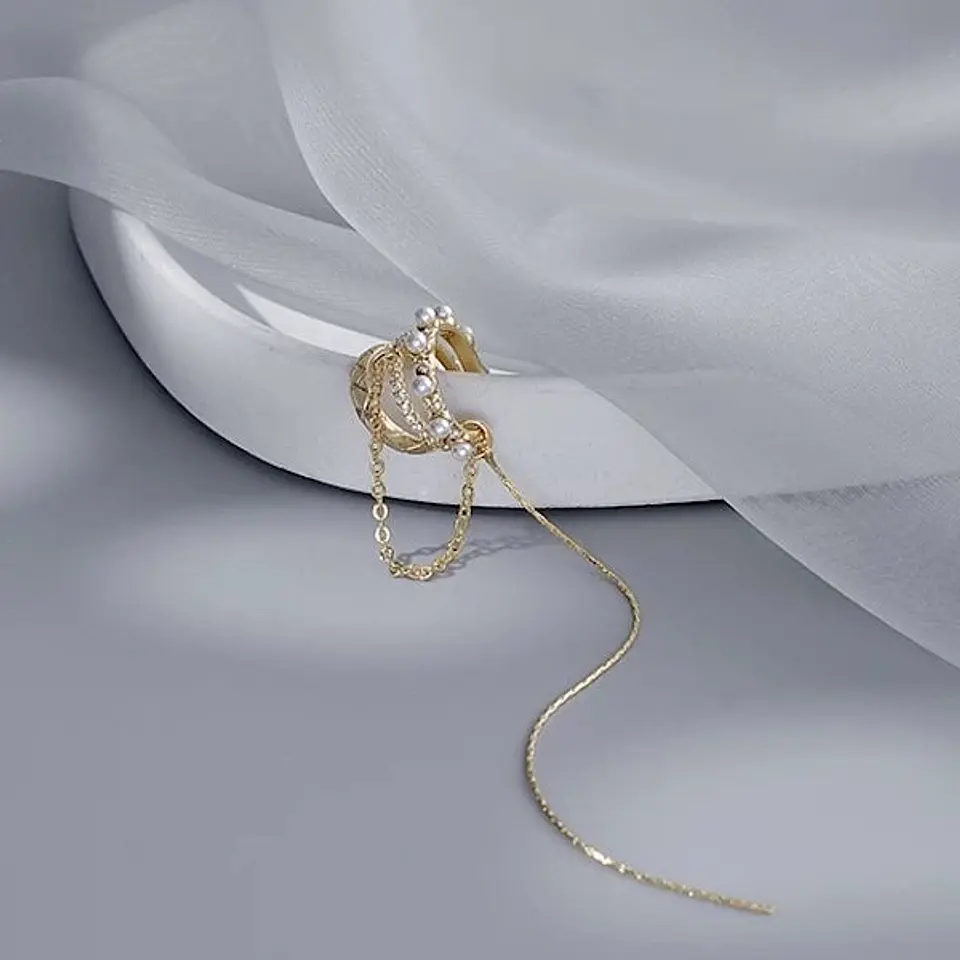 Ear Cuff com corrente 2
