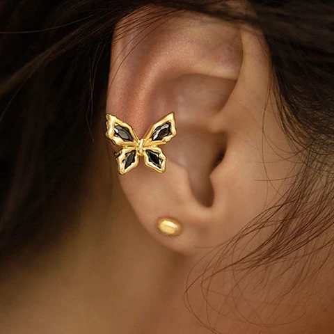 Ear Cuff Borboleta