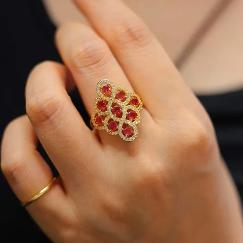 Anel Ruby Royal