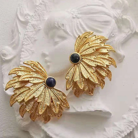 Brincos de Asas de Pavão