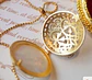 Colar de medalhão com abertura - Thumbnail 3