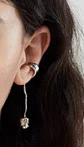 Ear Cuff Romântico - uma peça - Thumbnail 2