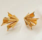 Brincos Origami Dourado - Thumbnail 4