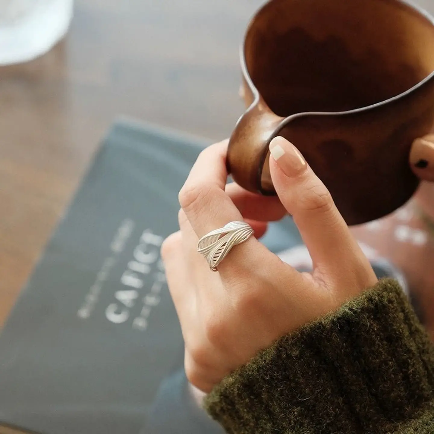 Anel Entrelaço 2
