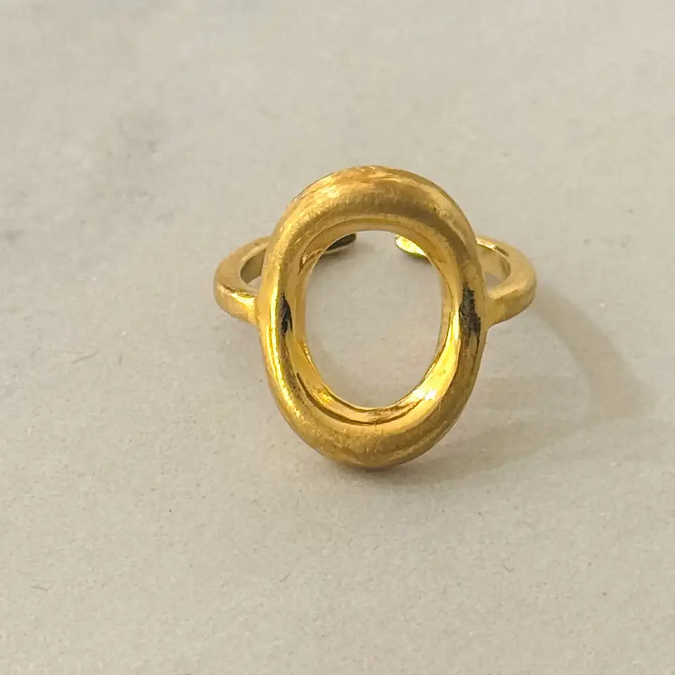 Anel Ajustável Oval 2