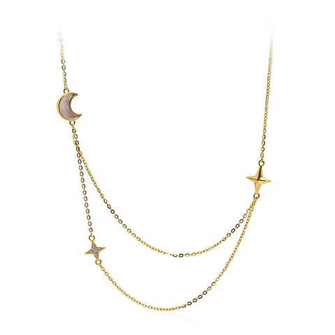 Colar Lua e Estrela