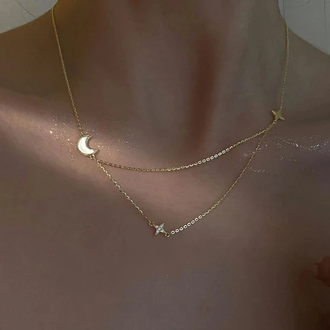 Colar Lua e Estrela