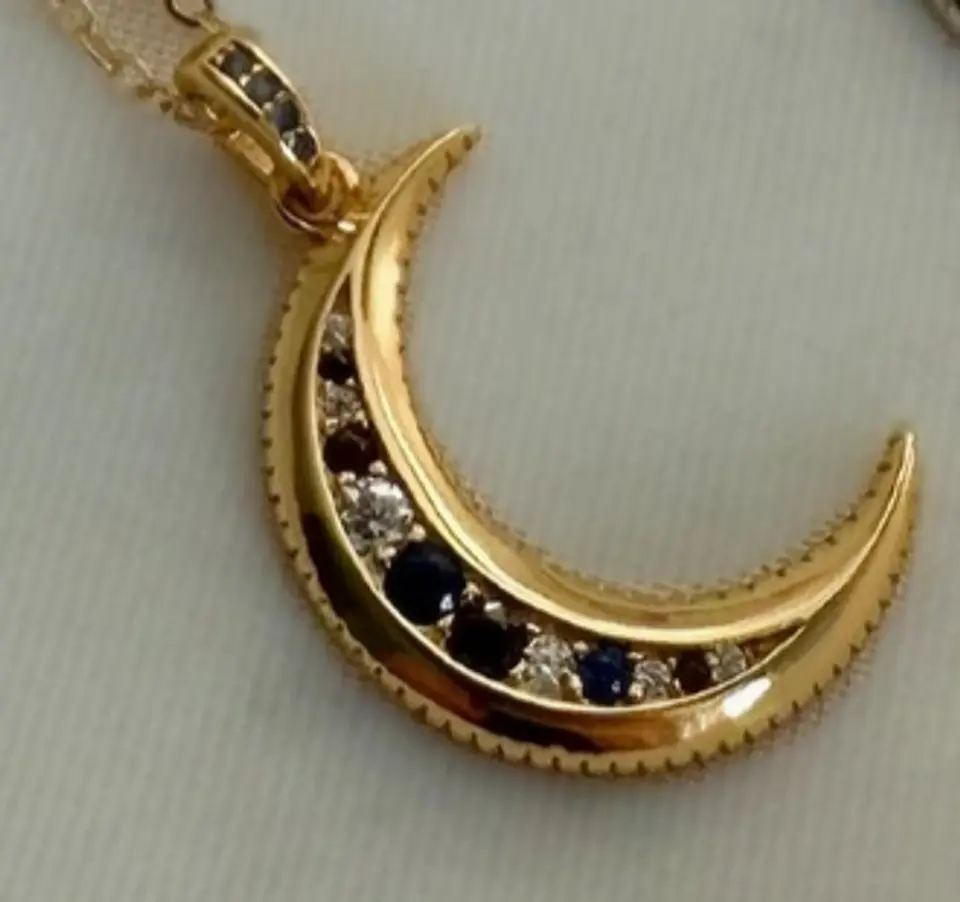 Colar Lua Celeste 1