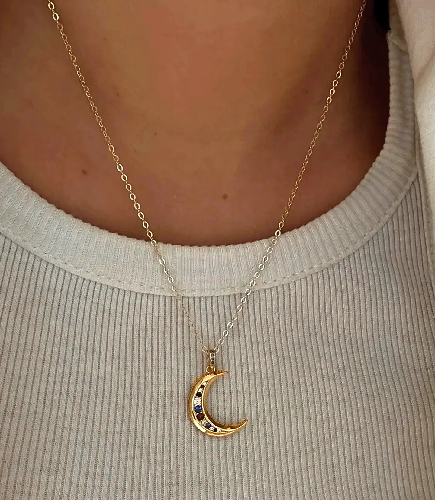 Colar Lua Celeste 2