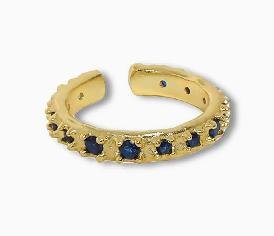Anel Eternity Azul 1