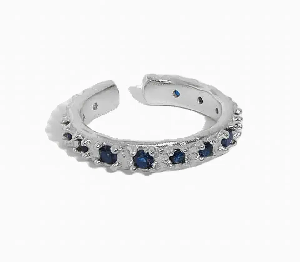 Anel Eternity Azul 1