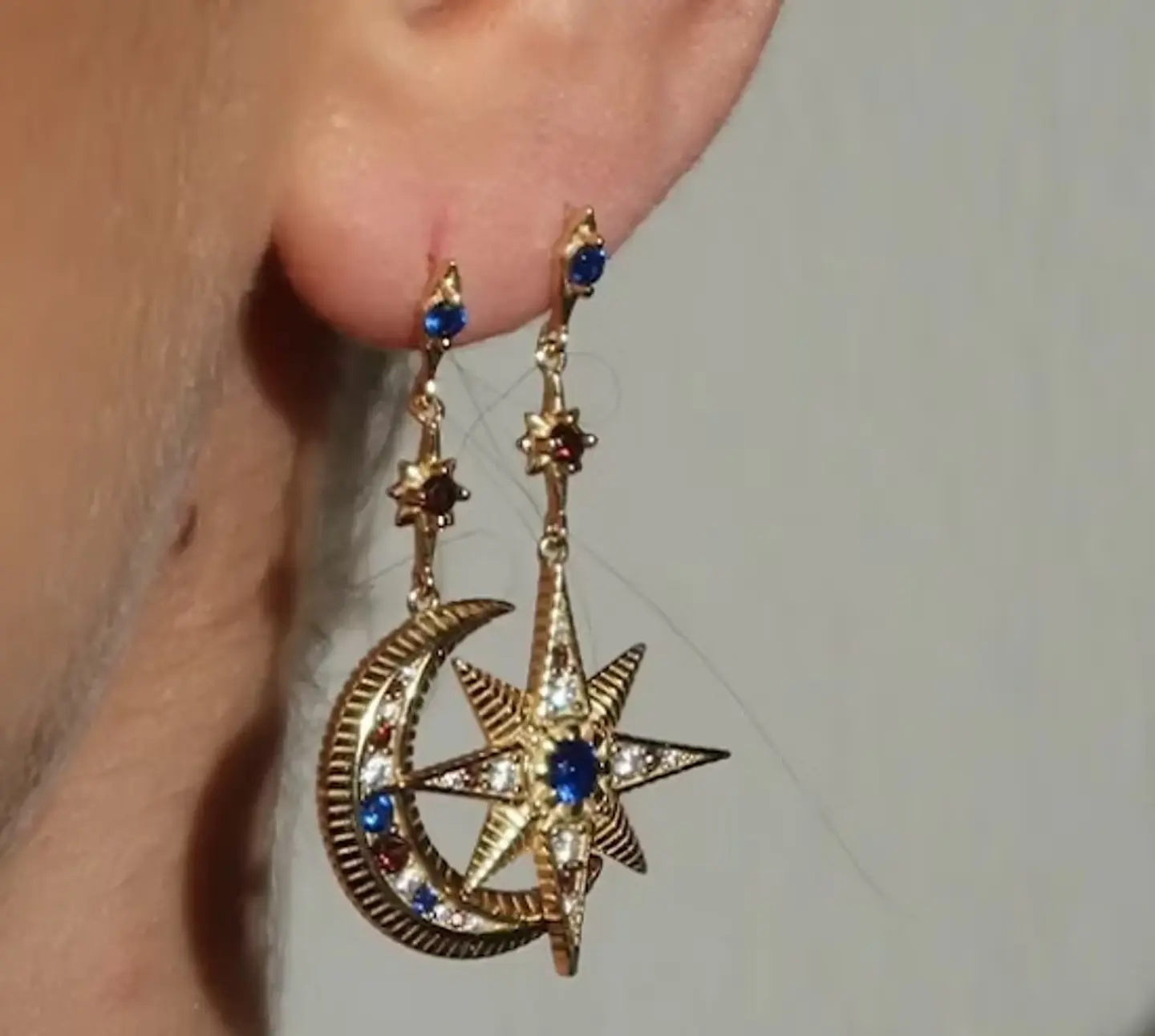 Brincos Lua e Estrela 2