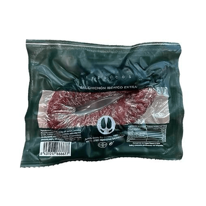 Salchichon Iberico Extra Casero 225 gr  1