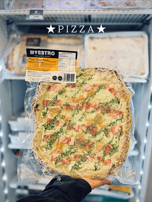 Pizza Tocino Pesto 500 gr