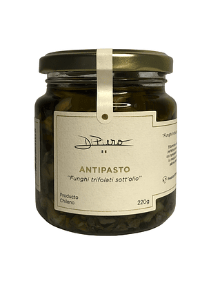 Antipasto Funghi trifolati sott’olio 